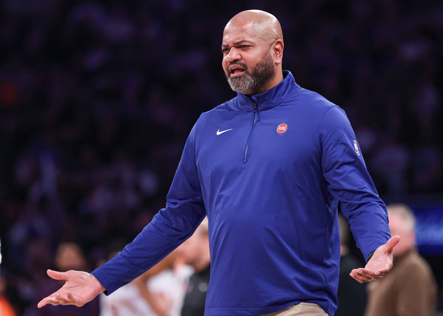NBA直播赛后战报：活塞主帅复盘G1失利 直指多方面关键问题